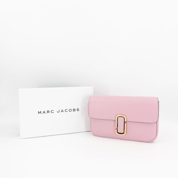 Marc Jacobs Women's The J Marc Classic Crossbody Shoulder Bag Quartz Pink OS - Picture 3 of 16